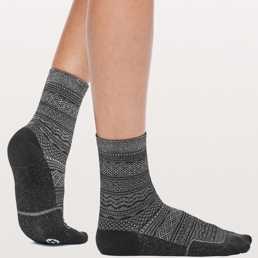 Lululemon Born to Sparkle Sock 3 pack NWT - Picture 5 of 5